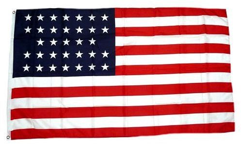 Fahne Flagge USA 33 Sterne Bürgerkrieg 1859-1861 NEU