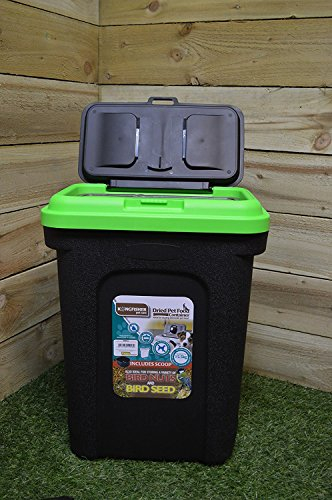 Kingfisher Pet or Bird Food Storage Tub, 30 Litre