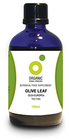 Organic Herbal Remedies 100ml Olive Leaf Tincture
