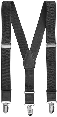 NEXT Jungen Standard Hosenträger für Jungen Schwarz Small