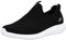 Skechers Ultra Flex First Take, Zapatillas sin Cordones Mujer, Black Knit Mesh/White Trim, 38 EU