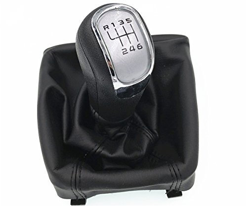 HZTWFC Caja de la cubierta de la bota palanca de cambios manual de 6 velocidades Para Skoda Octavia II 09-12 Superb II 08-12 - Yeti 09-12
