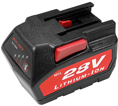Trade-Shop Premium Li-Ion Akku 28V 2000mAh ersetzt 48-11-2830 0700956730 für Milwaukee 0721-21 28V 4933416345 C12-28 DCR Würth 0700956730