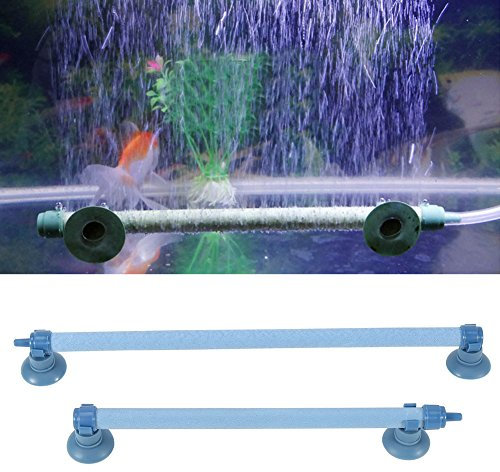 Aquarium Bubble Aeration Tube Fish Tank Air Stone Underwater Bubble Tube Oxygen Pump Diffuser Aquarium Air Pump Accessory (7inch)