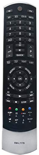 ALLIMITY CT-90388 Telecomando Sostituisci per Thoshiba LCD Color TV 32RL838 32RL838G 32TL838 32TL868 40RL838 40TL838G 40TL838R 40TL868G 46TL838 46TL838F 46TL838G 46TL868G 46TL868N