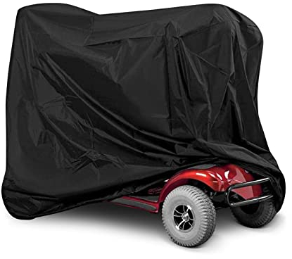 Mobilitätsroller Abdeckung Scooter Cover, 140 * 66 * 91cm Schutzhülle zur Aufbewahrung von Rollstühlen und Rollern, Outdoor-Regenschutz