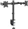 VIVO Dual 13 to 30 inch LCD Monitor Desk Mount, Fully Adjustable Stand with Tilt and Swivel, Holds 2 Screens with Max VESA 100x100, STAND-V200B