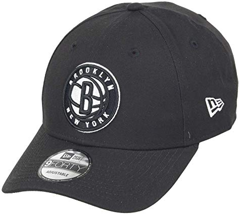 New Era Brooklyn Nets NBA Essential 9Forty Adjustable Snapback Cap - One-Size