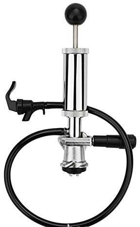 Namvo S Type Beer Party Pump, rubinetto da birra con rubinetto da pic-nic per Home Brewing