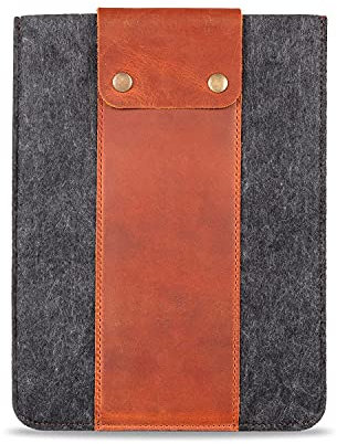 MegaGear Funda de Cuero Genuino para Tablet para iPad Pro de 11 Pulgadas