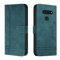 LEMAXELERS LG K50S Hülle,LG K50S Handyhülle Süßes Lächeln Retro PU Leder Mädchen Flip Case Cover Magnet Schutzhülle Tasche Ständer Handytasche für LG K50S,HX Smile Green