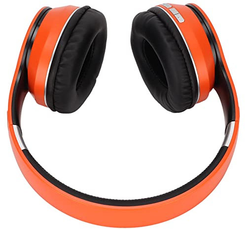 cigemay Kabelloses Gaming-Headset mit Mikrofon, Faltbarer Stereo-Kopfhörer mit Einstellbarer Lautstärke und Geräuschunterdrückung für , für One, für PSP, für Laptop, PC,