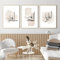 GLITZFAS Premium3 Stück Poster Set, Islamic Wandbilder Set Islamische Bilder Leinwand Boho Wandposter Kunstposter Deko für Wohnzimmer OHNE Rahmen, (40 x 50 cm)