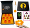STUDIOJRH Ensemble de 7 Boules de Dragon (1 à 7 Étoiles) avec Boîte Cadeau, Porte-clés, Autocollants et Carte d'Invocation de Shenlong - Idéal pour Les Collectionneurs ou comme Cadeau pour Enfants
