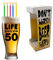 Boccale Pinta per Festa di compleanno LIFE STARTS AFTER 50