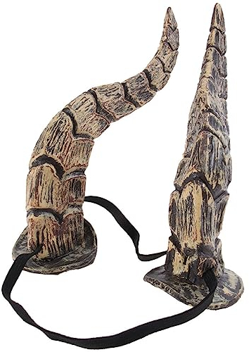 Garneck Halloween Horn Stirnband Simulation Antilope Horn Hoop Tier Cosplay Kopfbedeckung Für Halloween Weihnachtsfeier