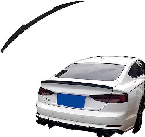 ABS Heckspoiler für A-UDI A5 B9 Sline S5 2017-2020, Dachspoilerflügel Heckspoiler Flügel Kofferraum Lippe Auto Modifikation Zubehör