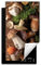 DarHaus Tapis de protection pour plaque à induction 30x52 cm - Tubes - bois