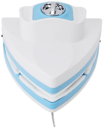 Double Sided Window Cleaner, Glass Wiper Adjustable Magnetic Window Cleaning Equipment Outside Window Cleaner for High Rise and Car Glazed Windows(20-50mm)