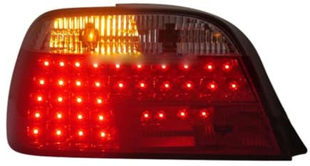 Auto Rückleuchten für BMW series7 E38 728 730 735 740 750LI 1995-2002,Auto Rückfahrscheinwerfer Bremslicht Wasserdicht Rücklichter Änderung Zubehör