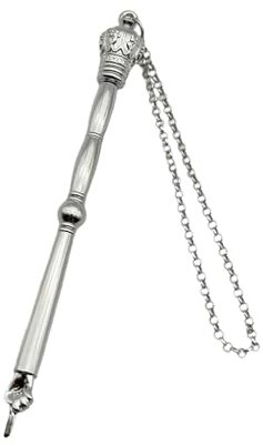 Colcolo Yad Torah Pointer Bible Pointer Decoración Del Hogar Aleación de Zinc Herramienta de Lectura de Puntero de Mano para Adultos Bar Mitzvah Jud, Cabeza de corona plateada