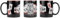Konix Alchemy Mug - Tasse en céramique - 320 ml - Motif Tarot - Noir et rouge