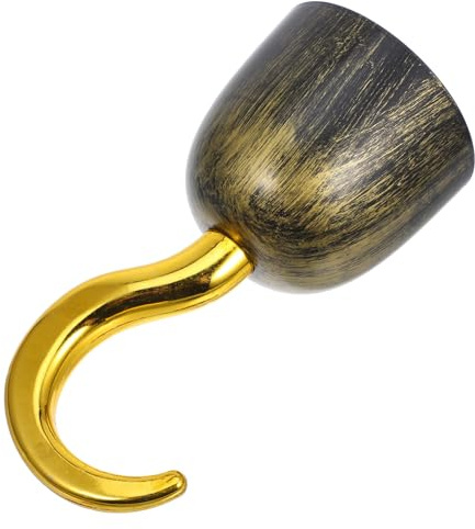 HAWILLOSCH Piratenhaken Spielzeug Aus Plastik Für Kostümpartys Halloween Schulaufführungen Wiederverwendbares Zubehör Für Piratenkostüme Und Fotoshootings