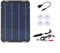 Snowchecking Panneau solaire 30 W 12 V - Chargeur de batterie - Kit d'entretien pour bateau, voiture, camping-car