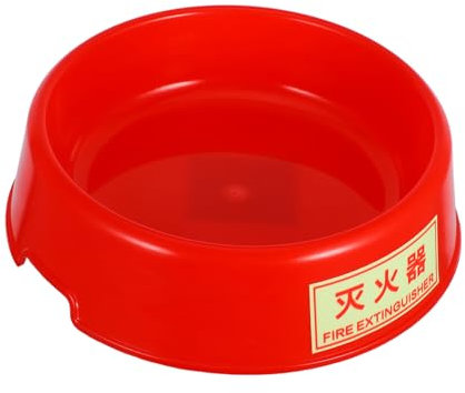 Homoyoyo Base Per Estintore in Plastica Notturna Supporto Da Pavimento Riflettente Per Estintori Da 5-8 Kg Organizer Sicuro e Stabile Per Sicurezza Antincendio