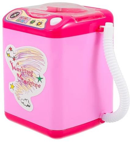 TOYANDONA Mini Machine à Laver Jouet pour Appareil Réaliste De Nettoyage De Pinceaux Et Éponges De Maquillage Outil De Jeu Prétend Play Anniversaire