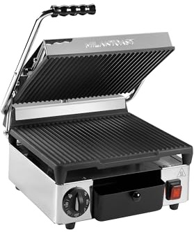Milantoast Kontaktgrill elektrisch beidseitig geriffelt