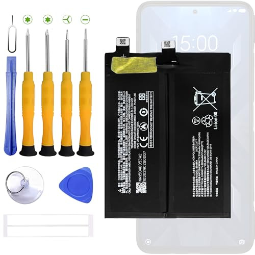 BOVDRO BS08FAAkku compatibile con Xiao-mi Black Shark 4/Black Shark 4 Pro, con strumento di riparazione incluso