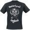 Motörhead England Männer T-Shirt schwarz XXL 100% Baumwolle Band-Merch, Bands