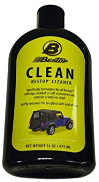 Bestop 1121100 Vinyl Fabric Cleaner, 16 oz single bottle