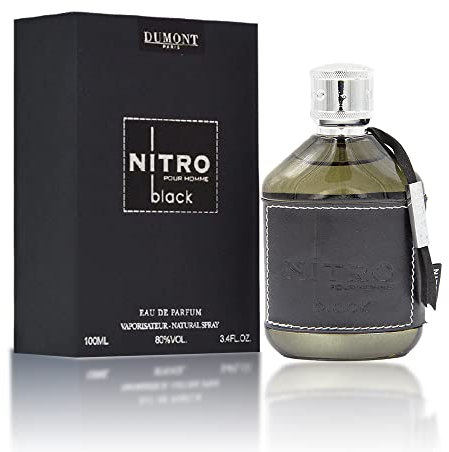 Dumont Paris Nitro Black Pour Homme Edp Profumo Uomo Natural Spray 100ml
