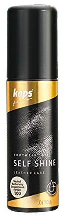Kaps Crème Délicate – Crème de Cirage avec Applicateur en Éponge pour Cuir naturel et Matières synthétiques ou Maroquinerie – 50ml, Schwarz 118