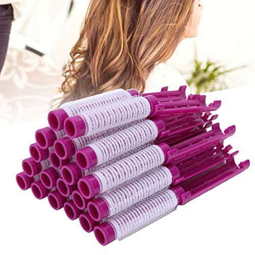 Dauerwelle Stangen Set - 20 Stück Haarwelle Rollen für Flauschige Locken - Friseur Tool Kit (02)