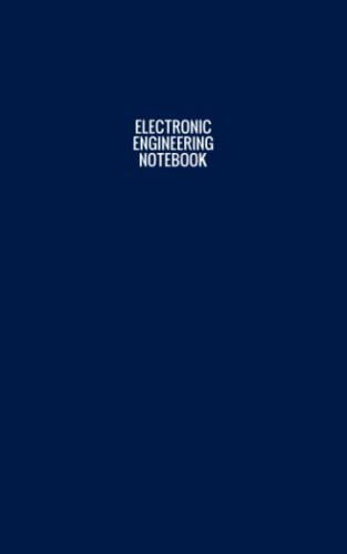 Electronic Engineering Notebook: Graph Paper Notebook for Engineers | 1/10 Inch Squares | Small Notebook | Navy Cover | 5 x 8 inches