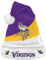 FOCO Minnesota Vikings NFL 2021 Colorblock Santa Hat - One-Size