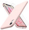 TOCOL Coque pour iPhone XR, Doublure Douce en Tissu Microfibre, Anti-Choc, Anti-Rayures, Coque en Silicone pour iPhone XR 6,1 Pouces, Rose