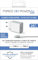 Chargeur maison 25W Power Delivery Garanti à vie + Câble USB C/USB C Blanc - 100% Plastique recyclé Force Power Lite