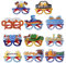 Wudaizhi 11pcs Oktober Festival Party Dekorationen Bayerische Bierfestival Papier Brille Lustige Requisiten Brille Für Deutsches Thema Oktober Festival Party Gefälligkeiten Vorräte Vorräte