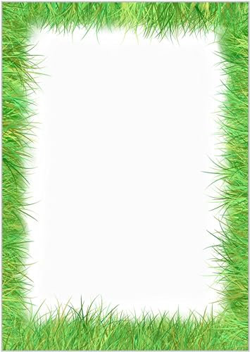Briefpapier Ostern DIN A4 - Motivpapier Osterfest - 20 Blatt - Motiv Nr. 110 | 100g/m²