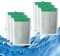 Yokawe Confezione da 6 cartucce filtranti per filtri Tetra Whisper Bio-Bag, cartucce filtro medie per acquario, per filtri Tetra Whisper 10i IQ10 PF10, 6 pezzi