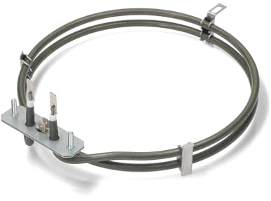 KGA Supplies 2000W Fan Oven Element Compatible With Belling 864 WH, 865 SS, 866 ST, 867 SS, XOU176 ST