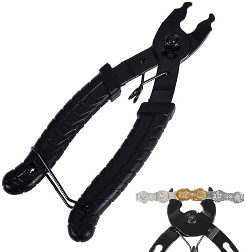 WeddHuis Zange Kette Werkzeuge Werkzeug Kettenverschlussgliedzange Kette Zange fehlt Link 2 in 1 Opener Schließer Zange Bike Kette Werkzeug kompatibel
