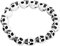 LIFKOME Skull Beads Armband Für Herren Und Damen Extravaganter Schmuck Für Halloween Hautfreundlich Und Sicher Als Für Feste Und Anlässe Weiße Schädel-designs Für Einen Auffälligen