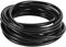 5 Metros Manguera de Silicona, ID 4mm Manguitos Silicona Coche de Alto Rendimiento, tubo Flexible 110PSI de Presión Máxima, Manguera Negro para Aire o Agua(OD 8mm)