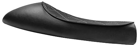 TUHBCX Motorradsitze Sitzbänke Motorrad Sitz Custom Vintage Buckel Sattel Flache Pan Retro Sitz Für Kawasaki KZ Z TR W KZ400 KZ550 K750 Z650 W650 S1 H1 Motorrad Sitzkissen