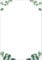 SIGEL DP679 Hochwertiges Motivpaper, Druckerpapier, Eukalyptus, grün, A4, 100 Blatt, Motiv beidseitig, 90 g/m², für Speisekarten, aus nachhaltigem Papier